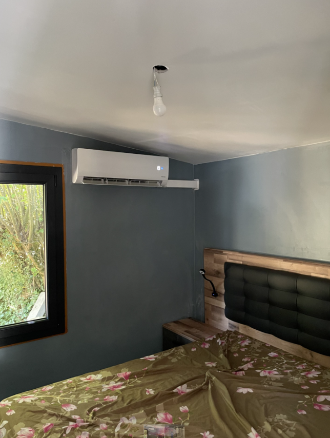 Installation split climatisation